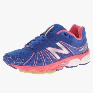 New Balance Women's Blue and Pink Barringer Running Shoes Sneakers Size 6.5